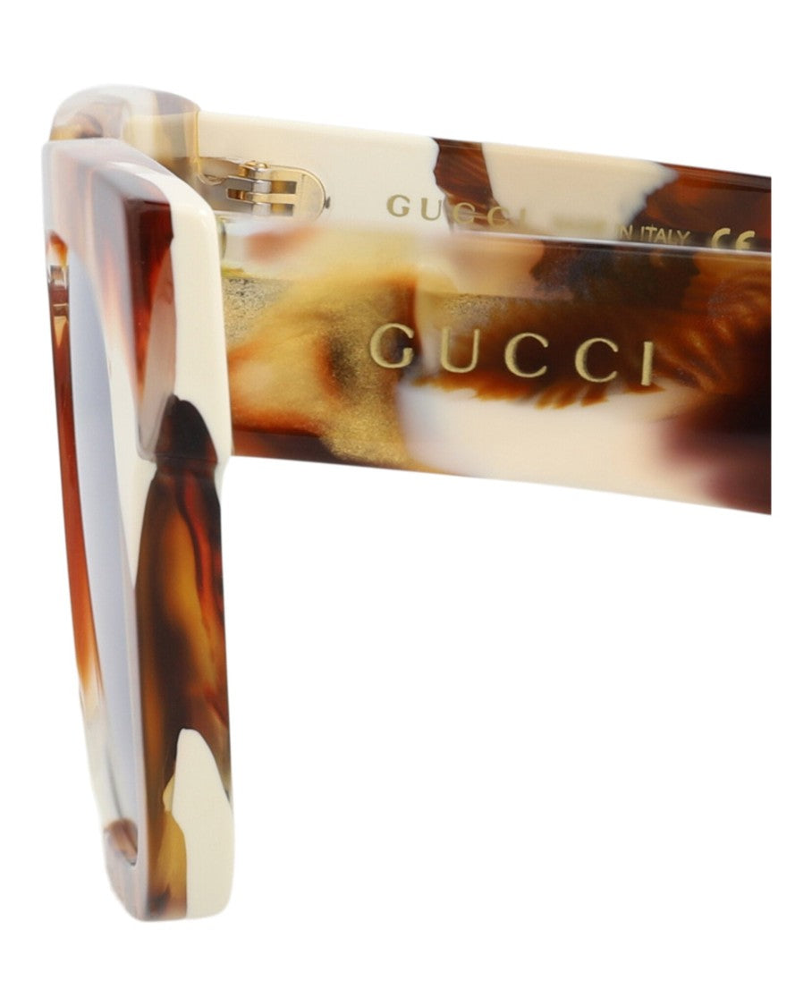 Gucci Square-Frame Recycled Acetate Sunglasses