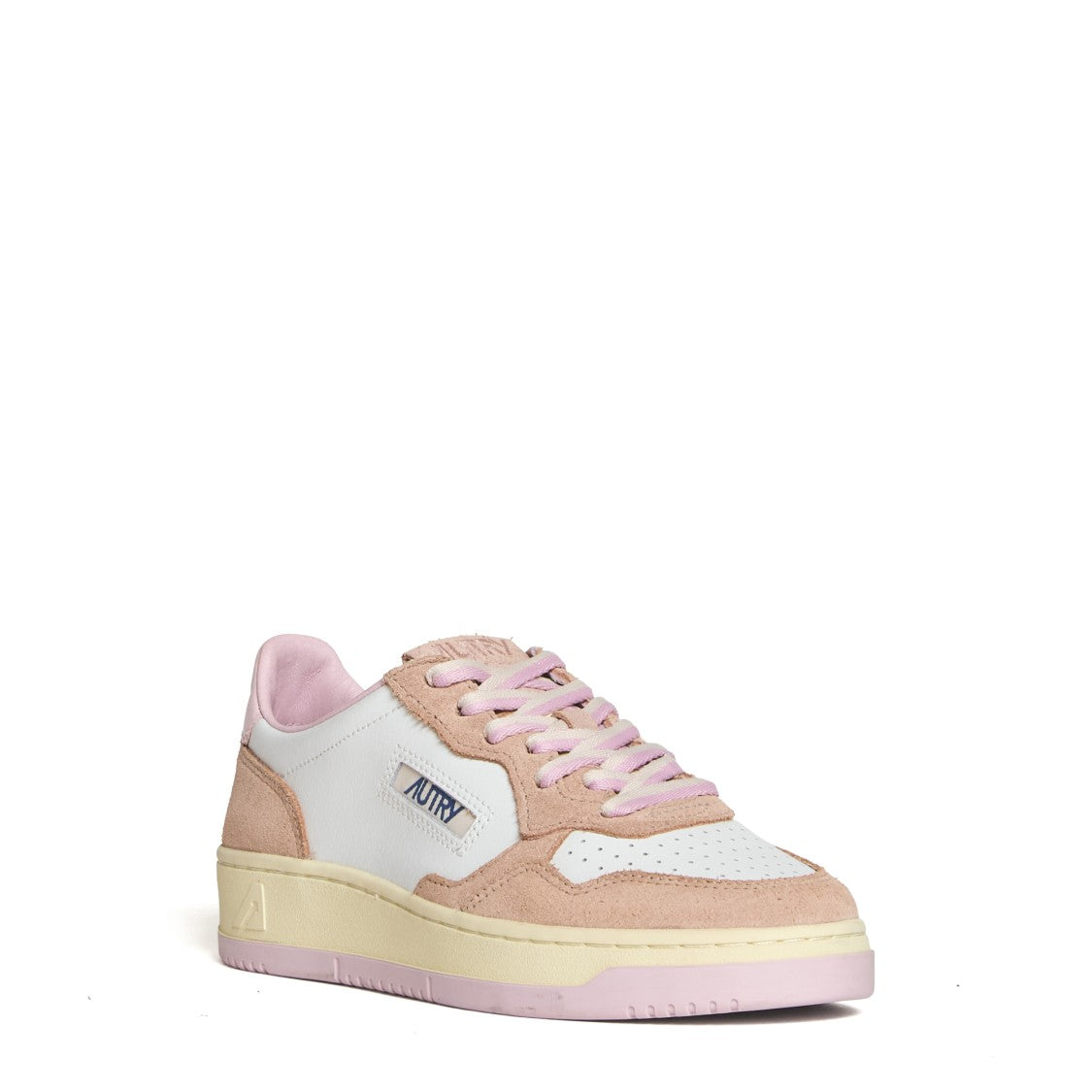 Autry White Phard Leather Medalist Low Sneakers