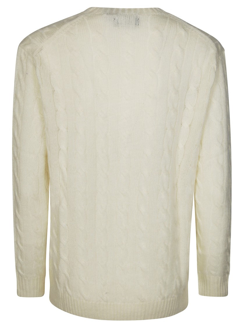 Polo Ralph Lauren Cream Cable Knit Sweater