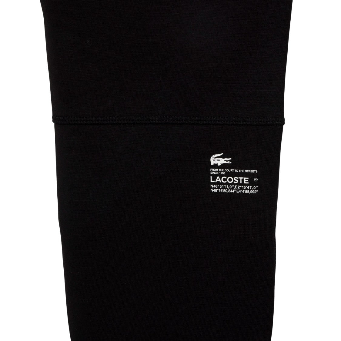 Lacoste Relaxed Fit Black Trousers