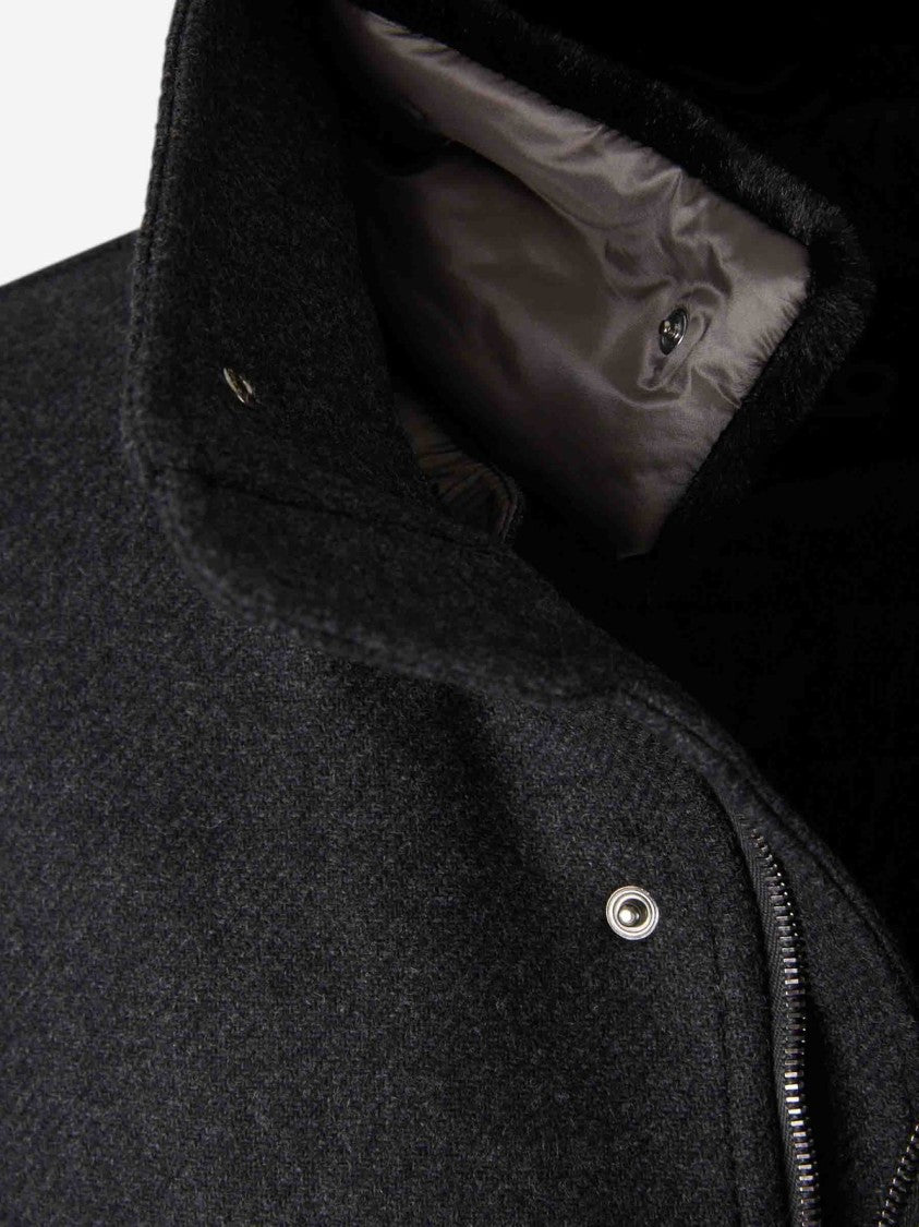 Herno Men's High Collar Coat