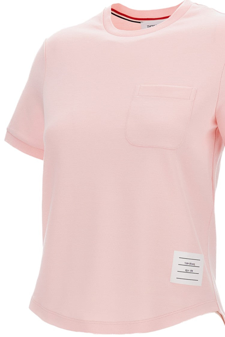 Thom Browne Cotton Milano Pocket Tee