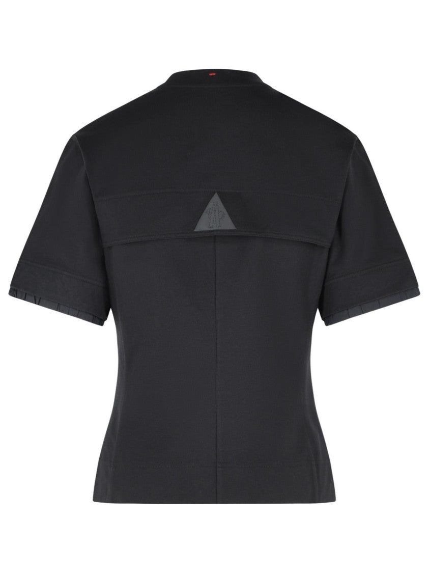 Moncler Grenoble Black Cotton T-Shirt