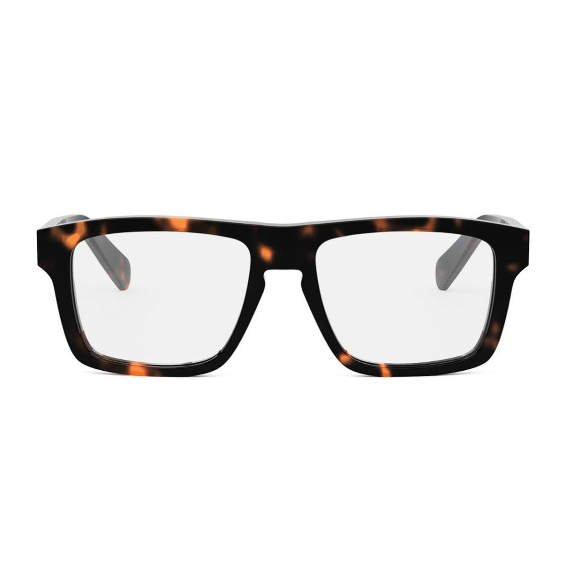 Celine Havana Cl50160i 3 Dots Acetate Rectangular Sunglasses