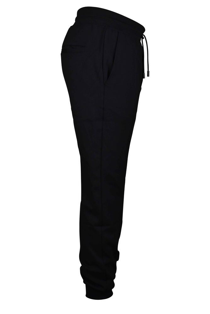 Giuseppe Zanotti Versatile Black Jogging Pants With Rhinestone Detailing