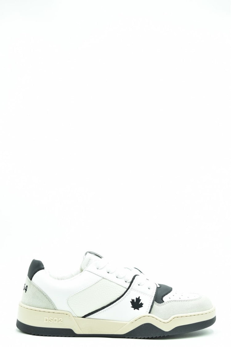 Dsquared2 Multicolor Low-Top Sneakers With Contrasting Accents