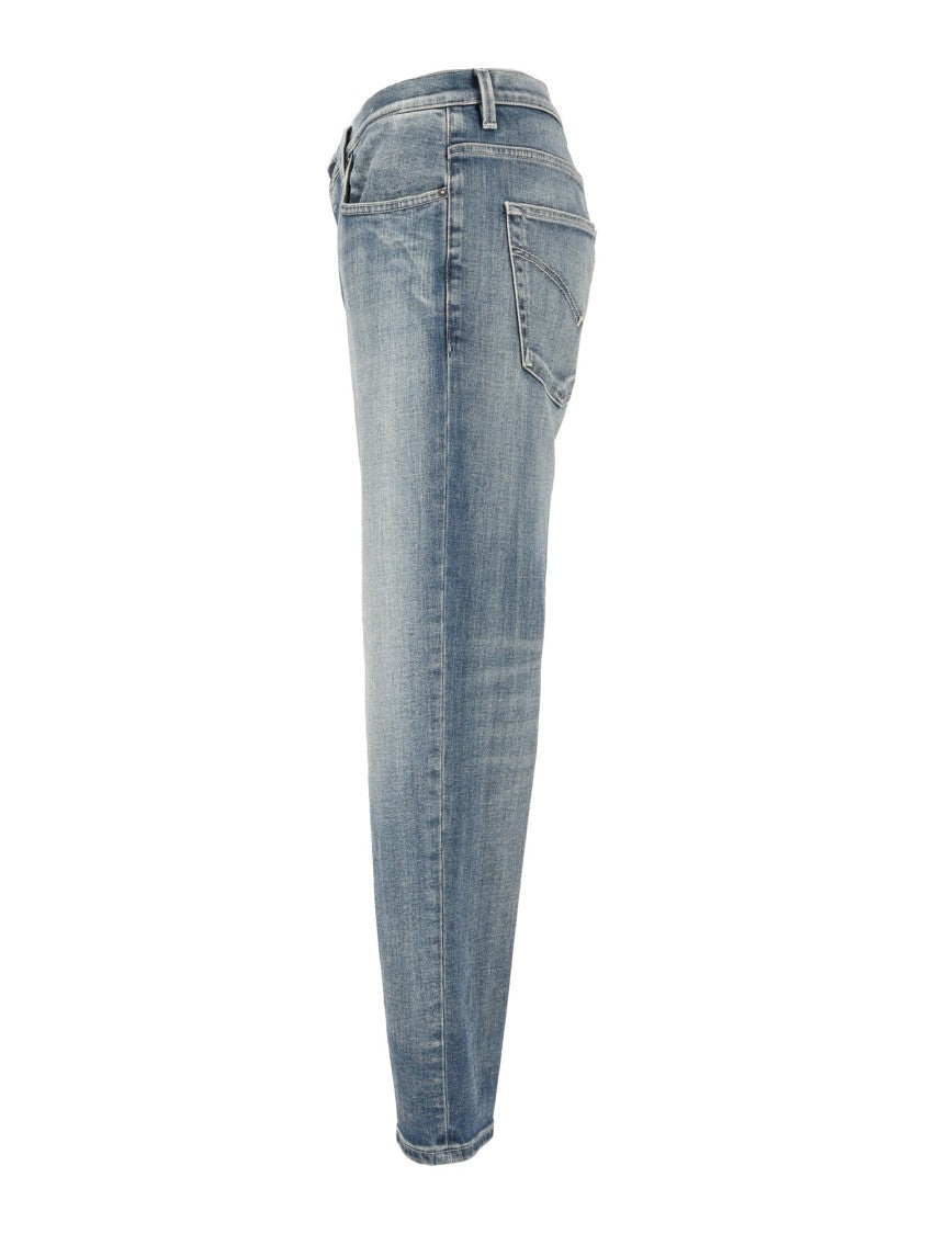 Dondup Brighton Mid-Rise Tapered Jeans