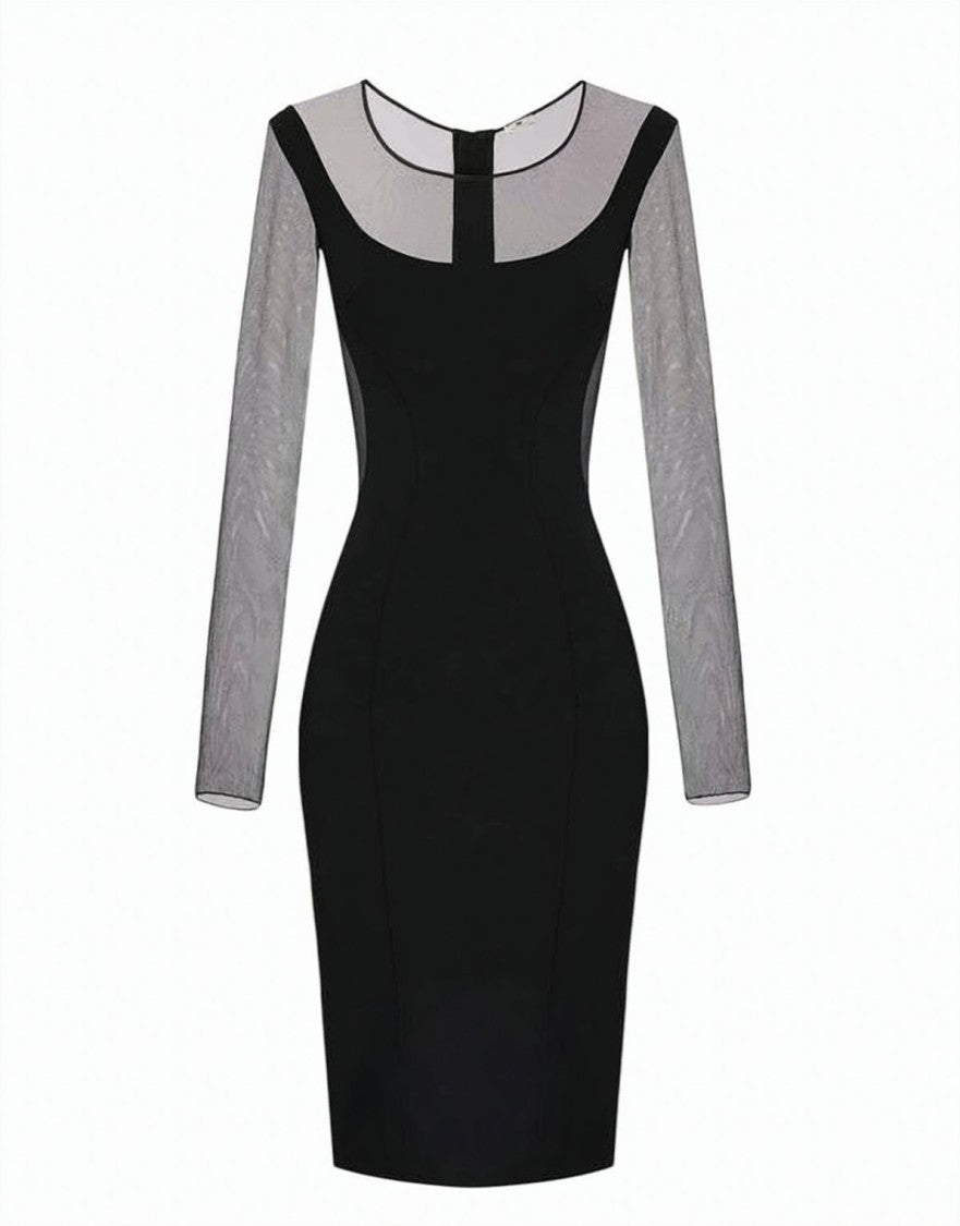 Elisabetta Franchi Lightweight Crepe Cut Out Midi Dress