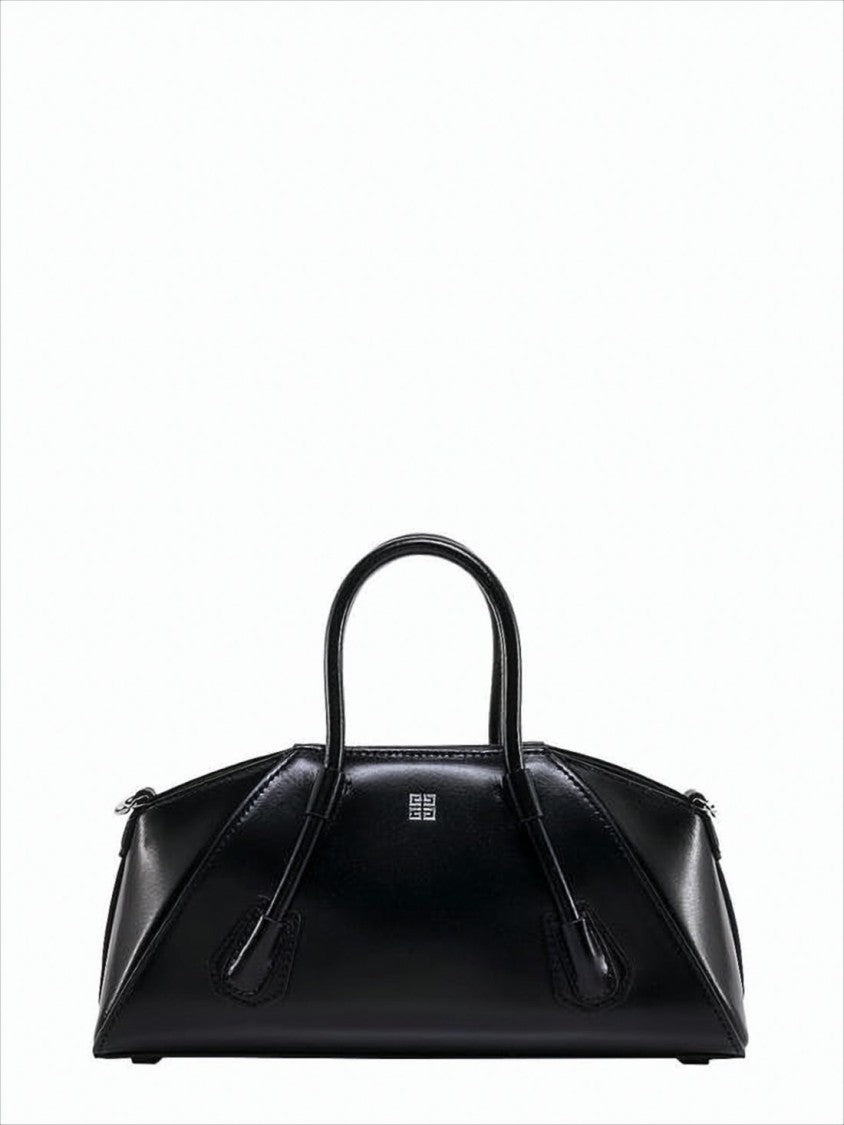 Givenchy Sleek Structured Tote Bag With Silver-Tone Lock Detail