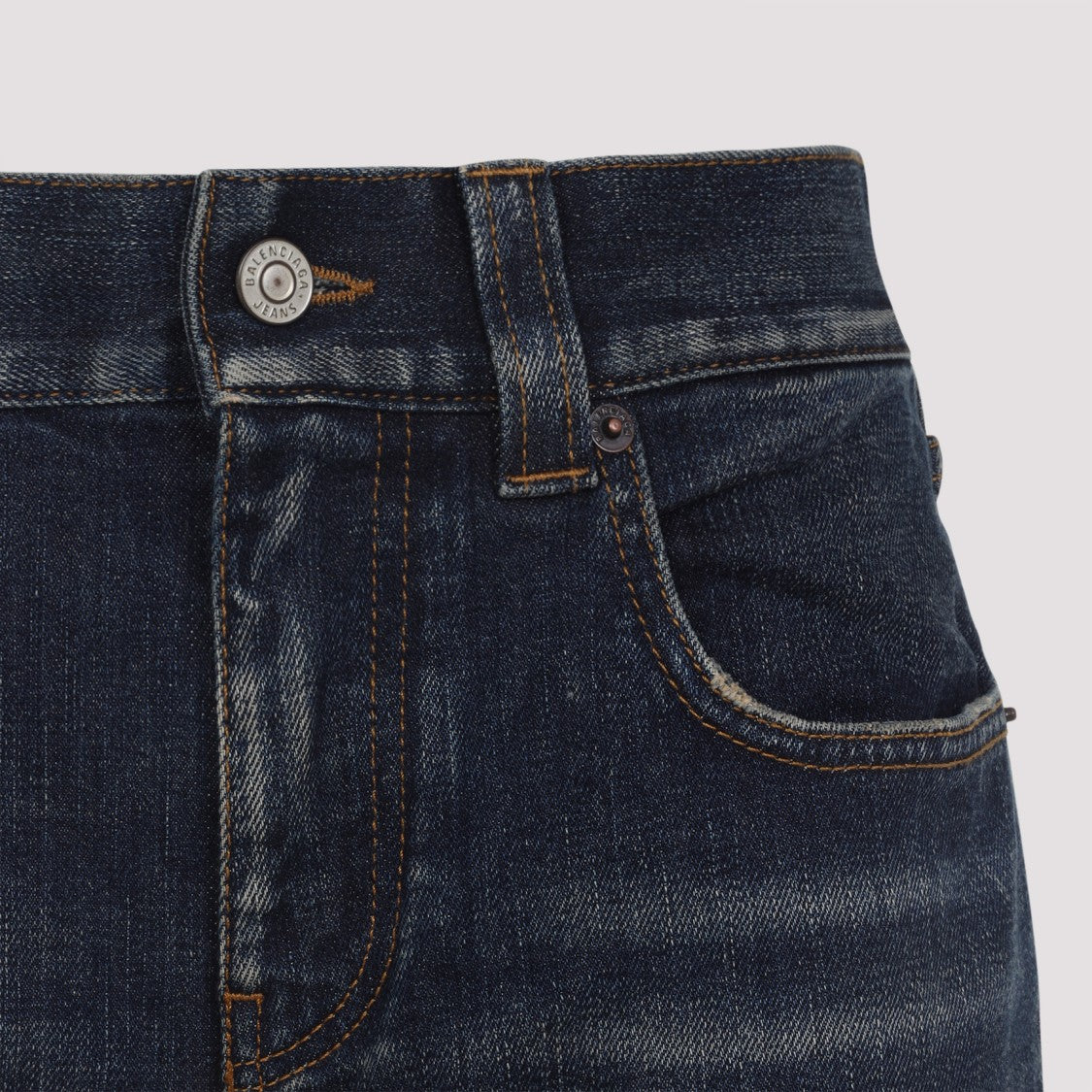 Balenciaga Cotton Blend Jeans