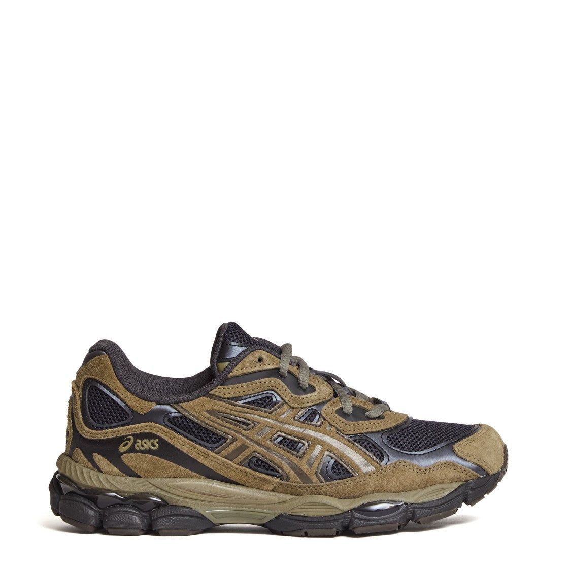 Asics Gel-Nyc Suede Mesh Cushioned Sneakers