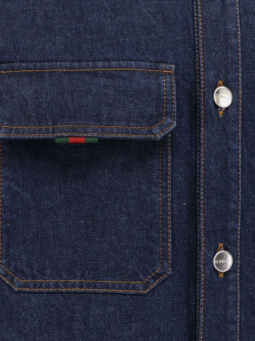 Gucci Classic Blue Denim Jacket