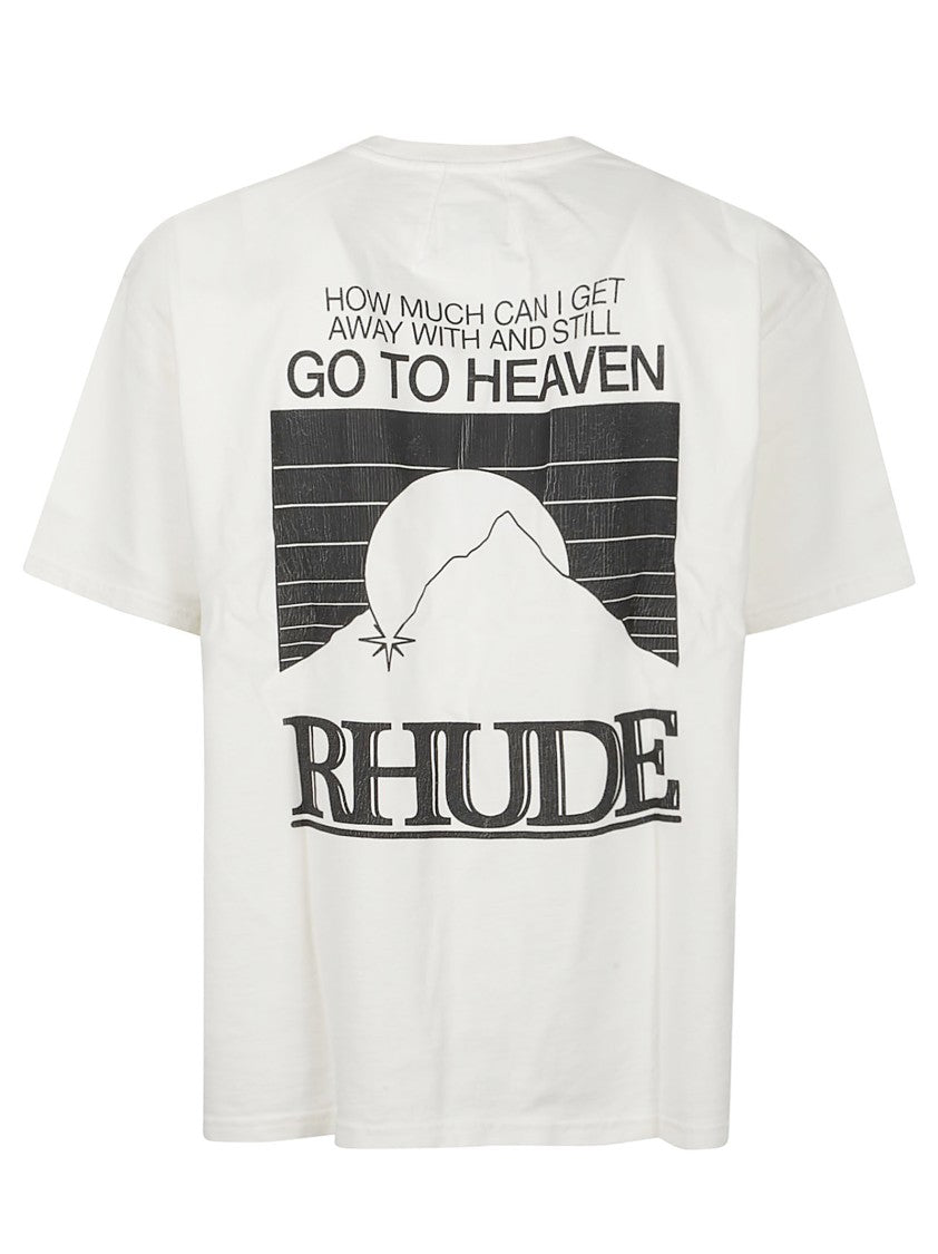Rhude Moonlight Pack Graphic Cotton Printed T-Shirt