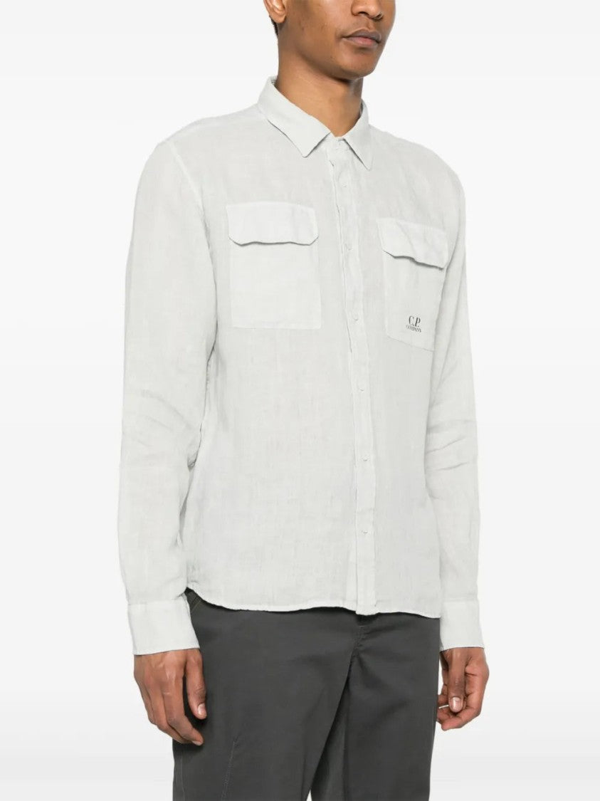 C.P. Company Linen Long-Sleeves Shirt