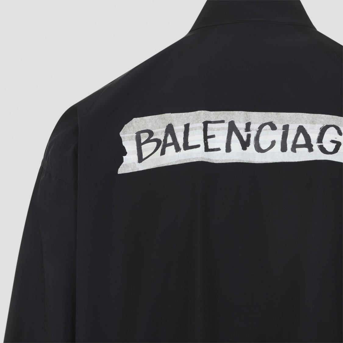 Balenciaga Medium Fit Black Cotton Jacket