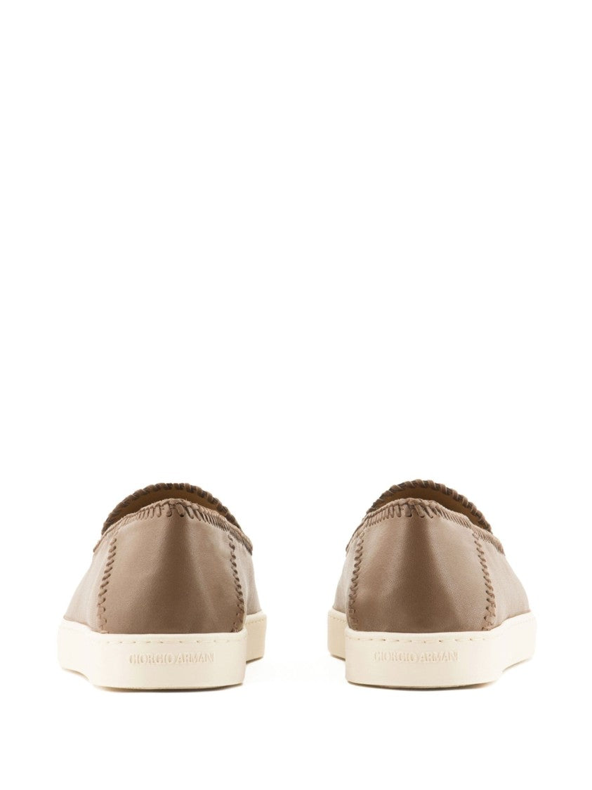 Giorgio Armani Closed Flat Sneakers