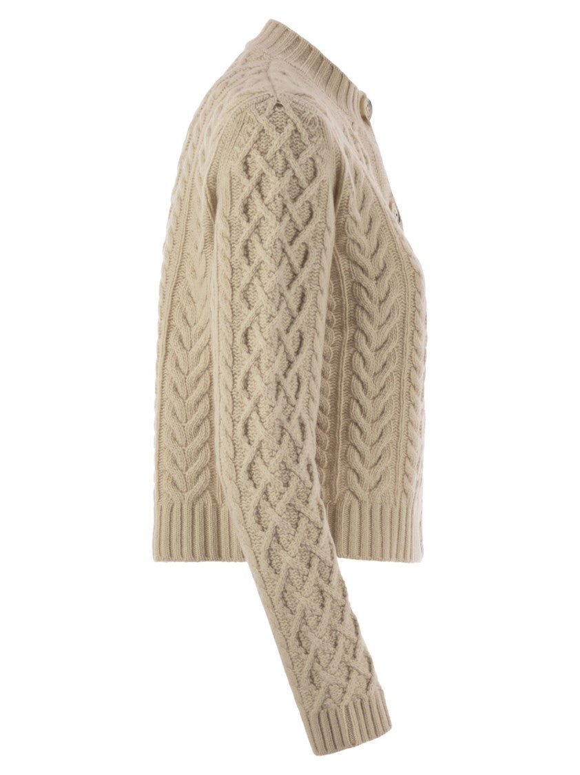Max Mara Abito - Plaited Wool Cardigan