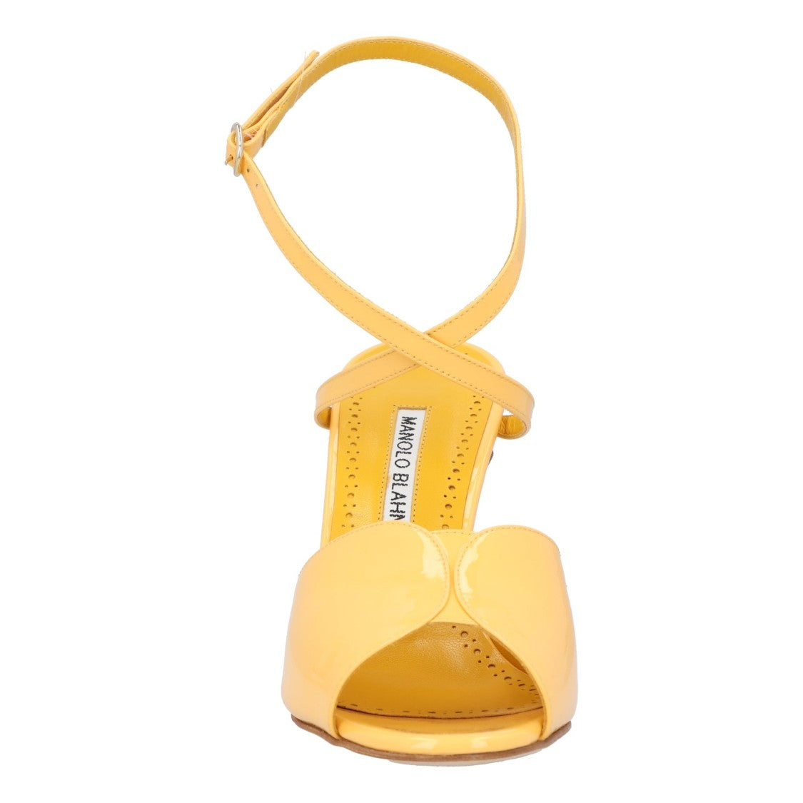 Manolo Blahnik Hourani 105 Sandal Yellow