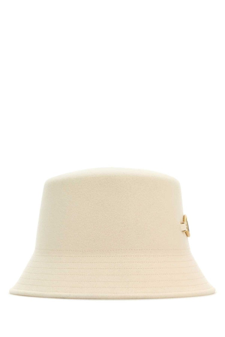 Valentino Garavani Ivory Felt Bucket Hat