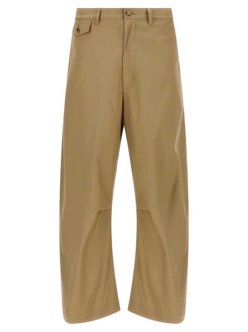 Comme Des Garçons Curved Leg Pants