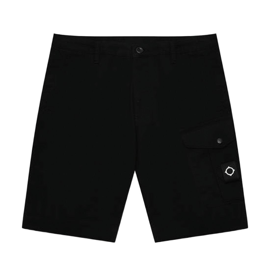 Mastrum Mid-Thigh Length Cotton Shorts With Design
