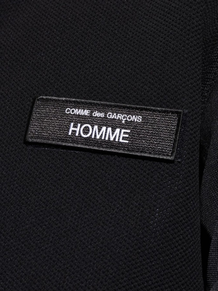 Comme Des Garçons Bomber Jacket With Logo Patch