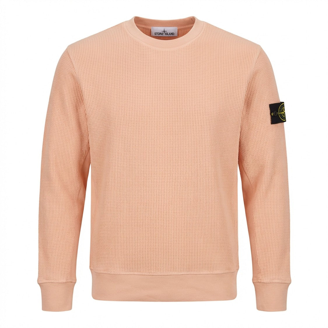 Stone Island Waffle Fleece Raglan Sleeve Regular Sweatshirt