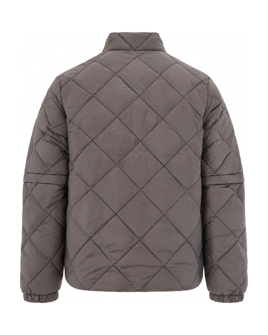 Hiking Patrol Lt Grey Base Convertible Nylon Down Jacket