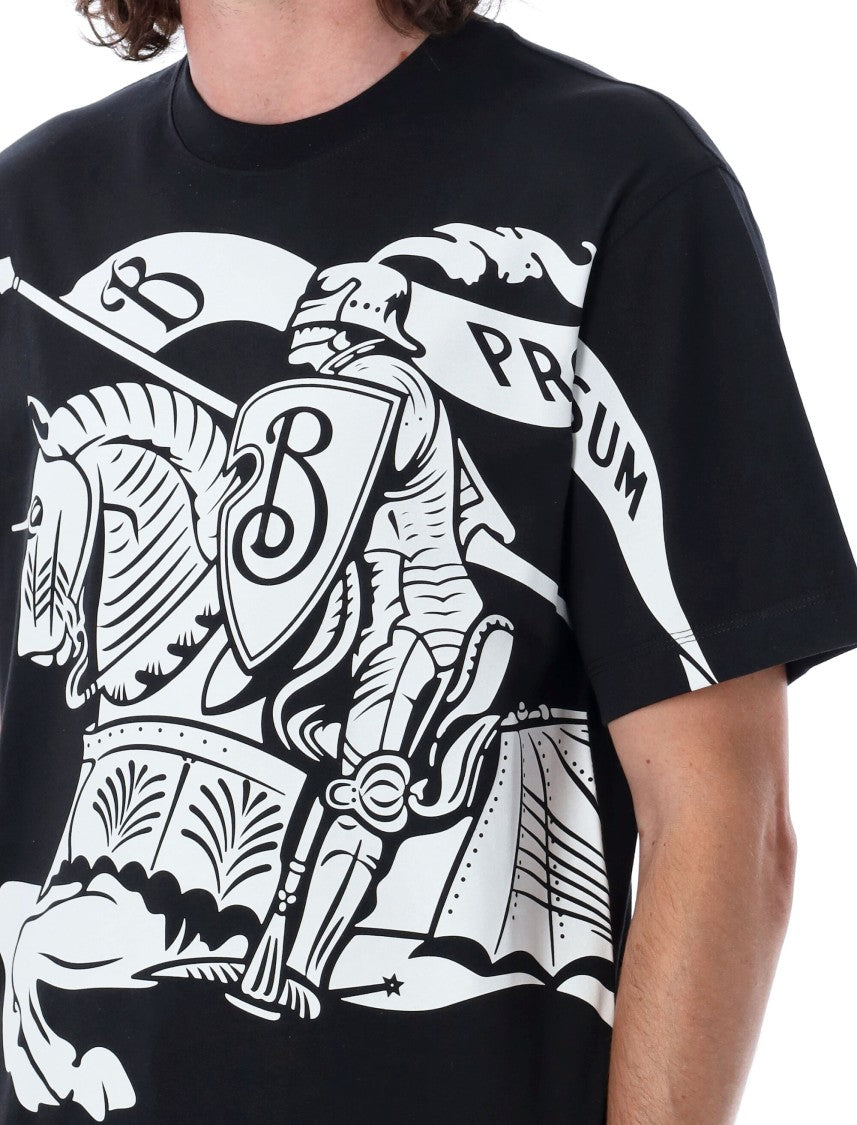 Burberry Hs24-Mw-For-2.6.126 Short-Sleeve Graphic Print T-Shirt