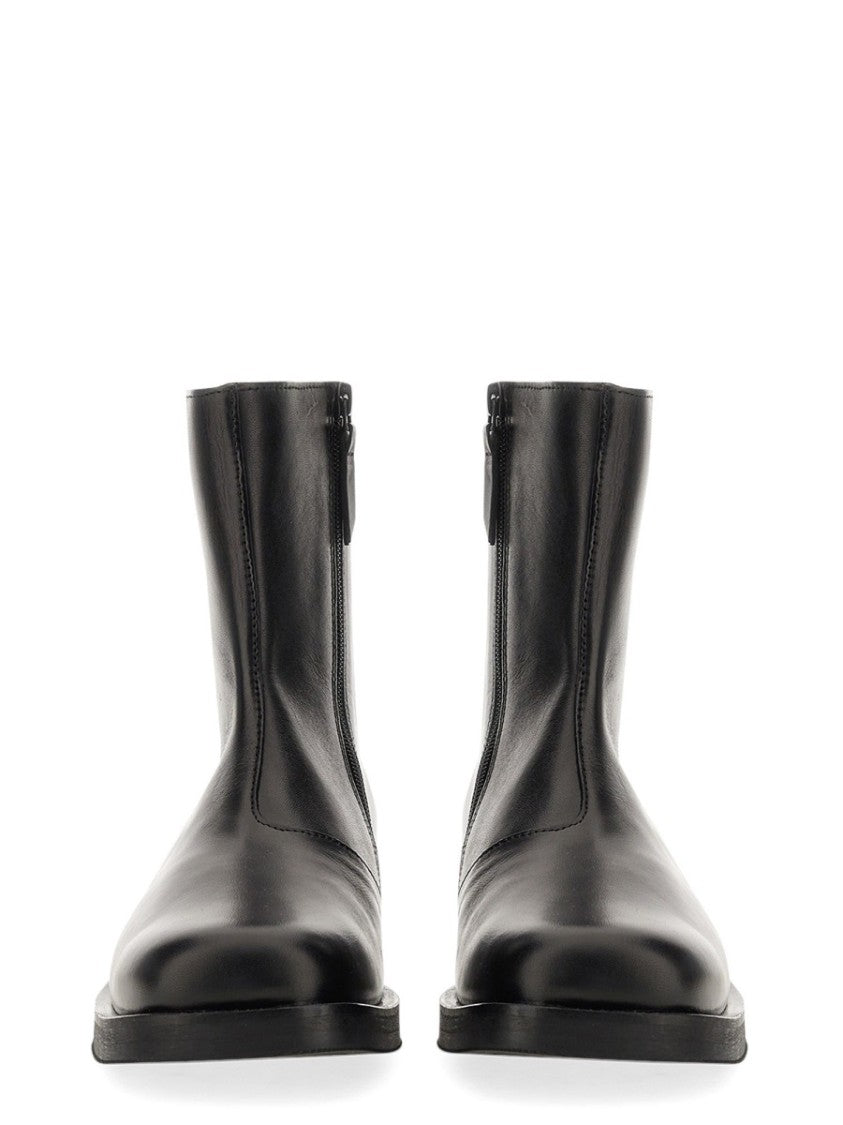 Our Legacy Camion Leather Ankle Boots