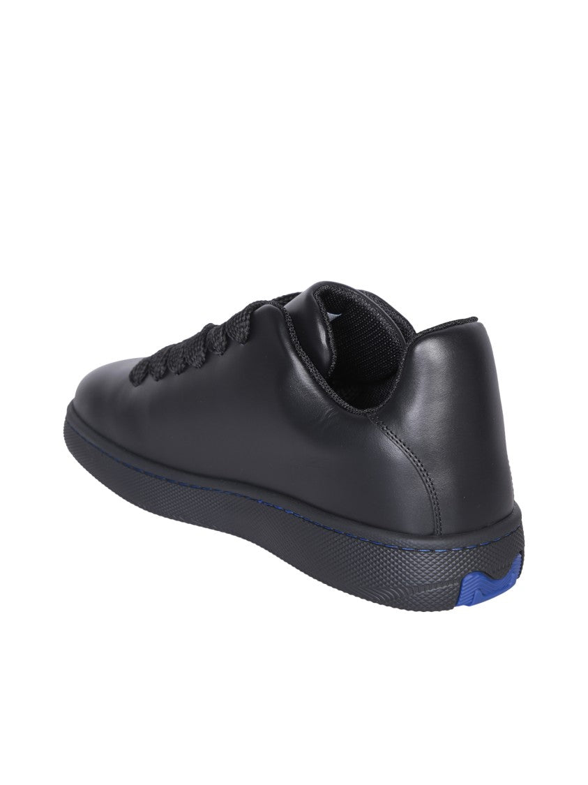 Burberry Black Leather Sneakers