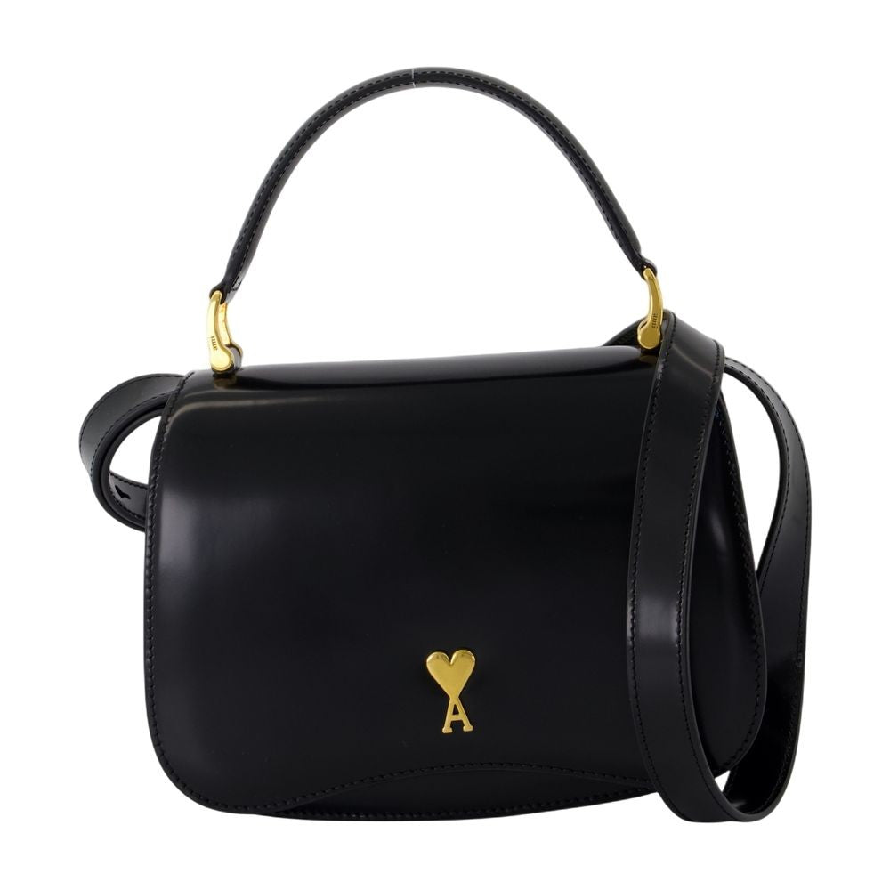 Ami Paris Paris Purse - Leather - Black