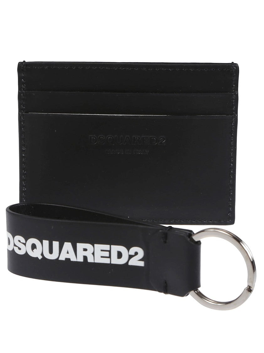 Dsquared2 Gift Box Calf Leather Wallet