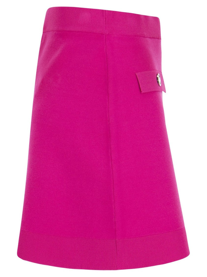Michael Kors Eco Mini Skirt With Pocket