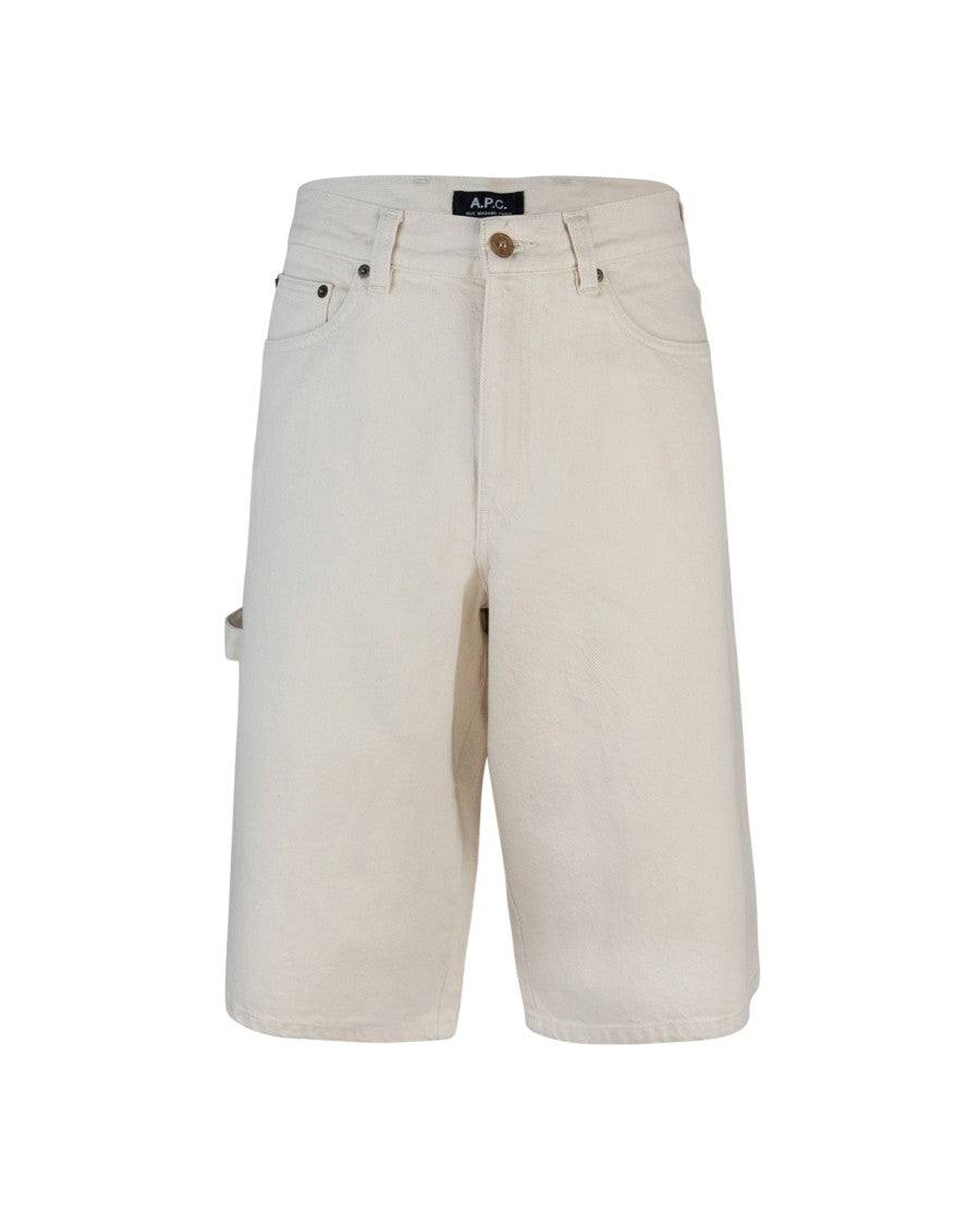 A.P.C. Ecru Westland Bermuda Shorts