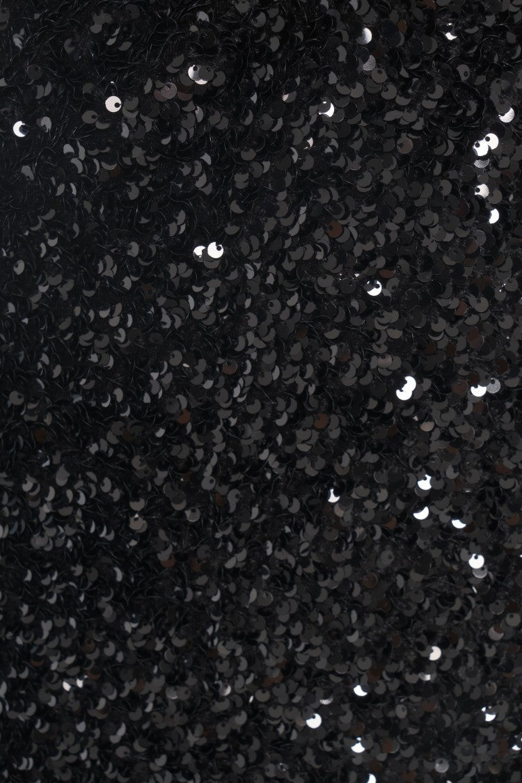 Gender Midi Dress With Sparkling Sequin Embellishments