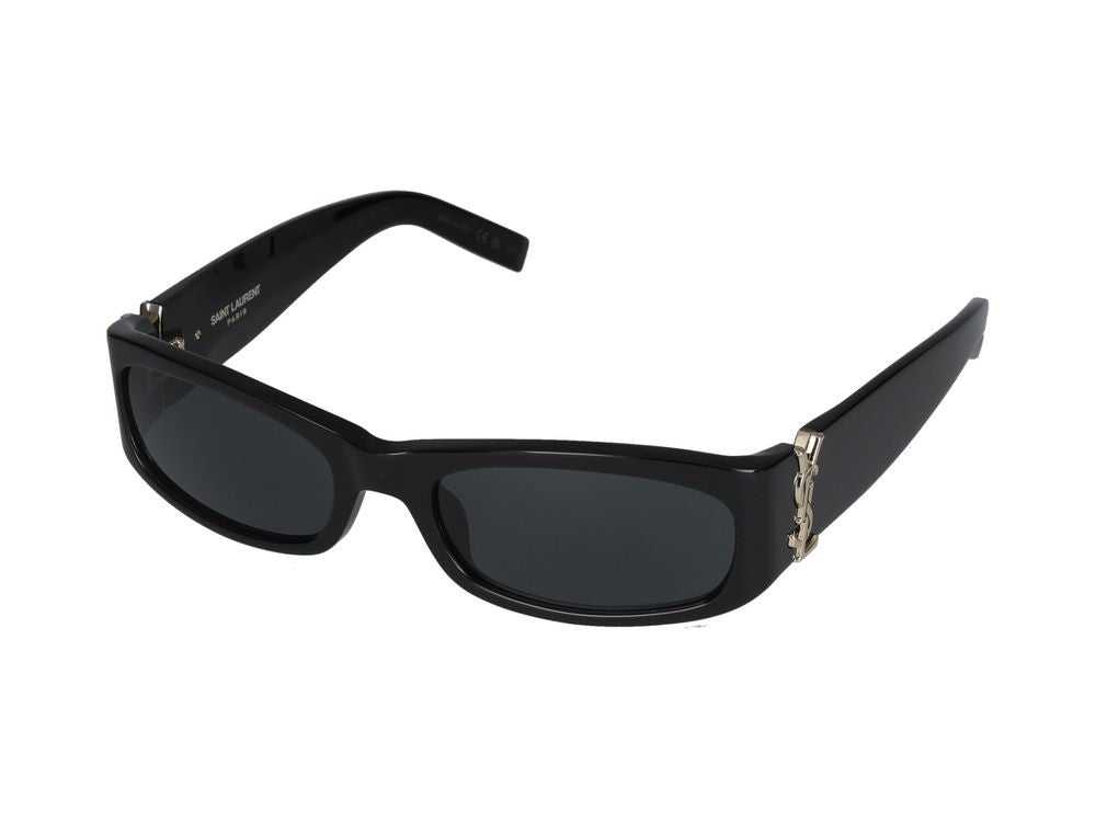 Saint Laurent Sunglasses Sl M152 001 Black Black Black 55/19/135