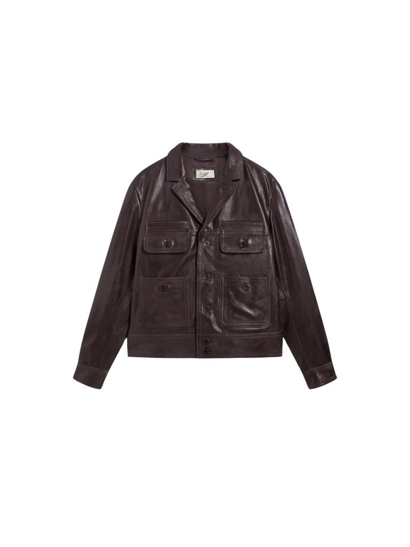 Pence Romeo Mahogany Leather Jacket