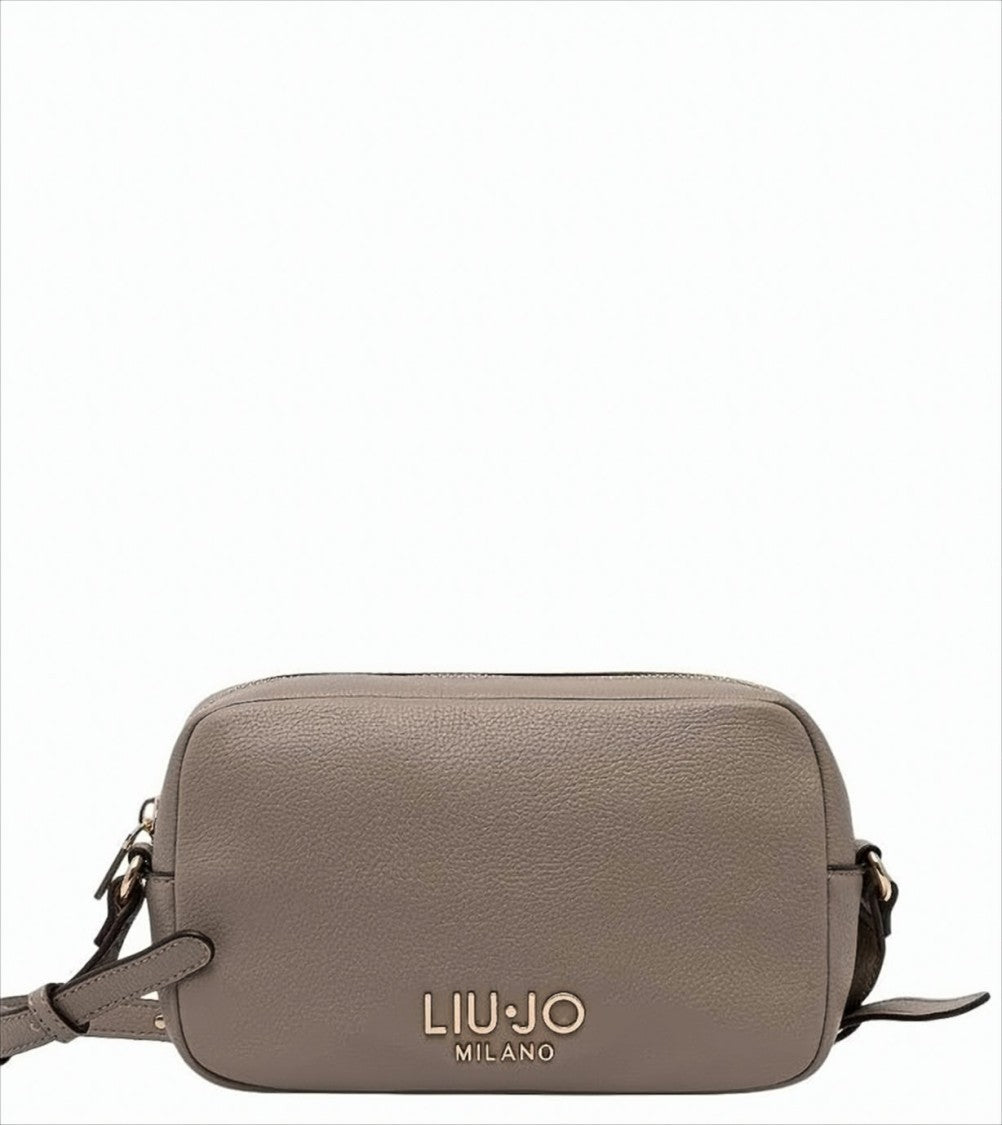 Liu Jo Small Rectangular Shoulder Bag With Drummed-Effect Texture