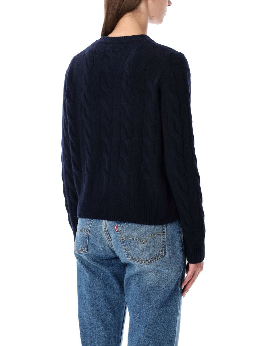 Polo Ralph Lauren Polo  Wool And Cashmere Cable-Knit Sweater