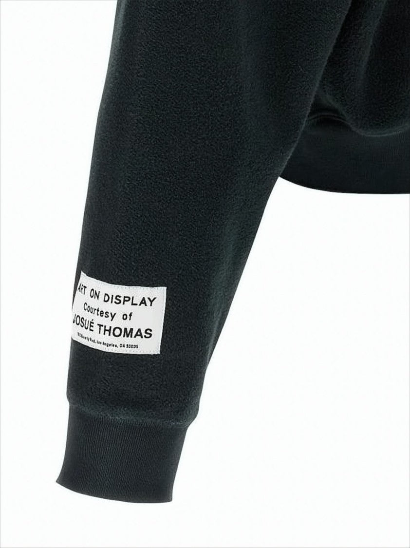 Gallery Dept. Embossed Logo Black Hoodie
