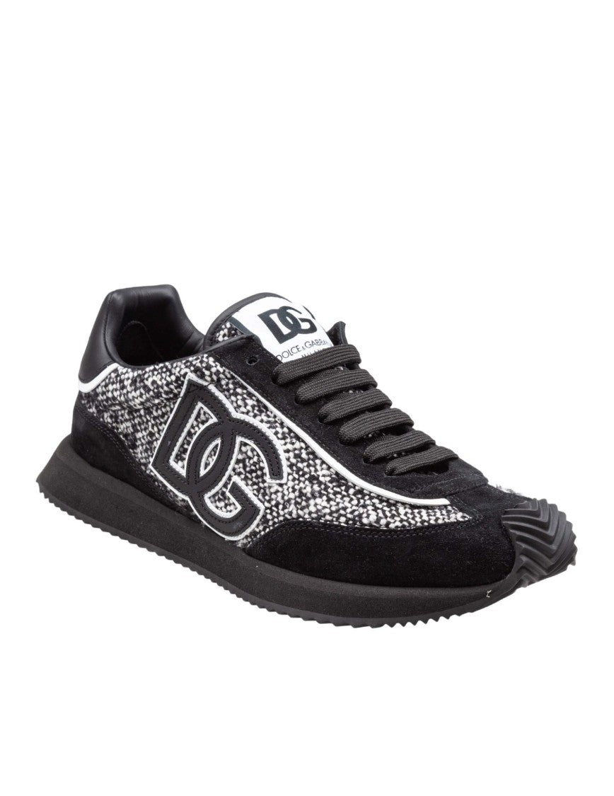 Dolce & Gabbana Cushion Sneakers In Leather