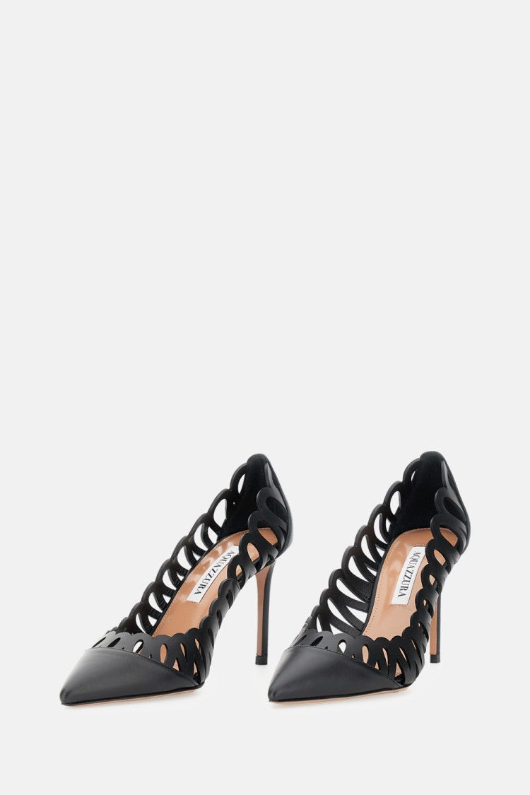 Aquazzura Peep Pump 85