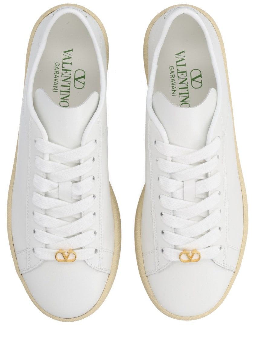 Valentino Garavani Royco Minimalist Low-Top Wool Sneakers
