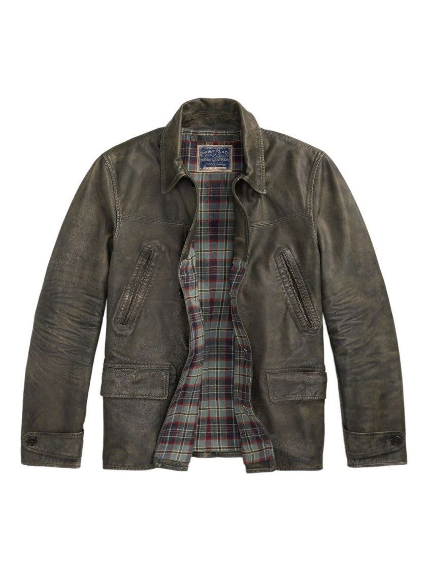Polo Ralph Lauren Vintage Leather Casual Jacket