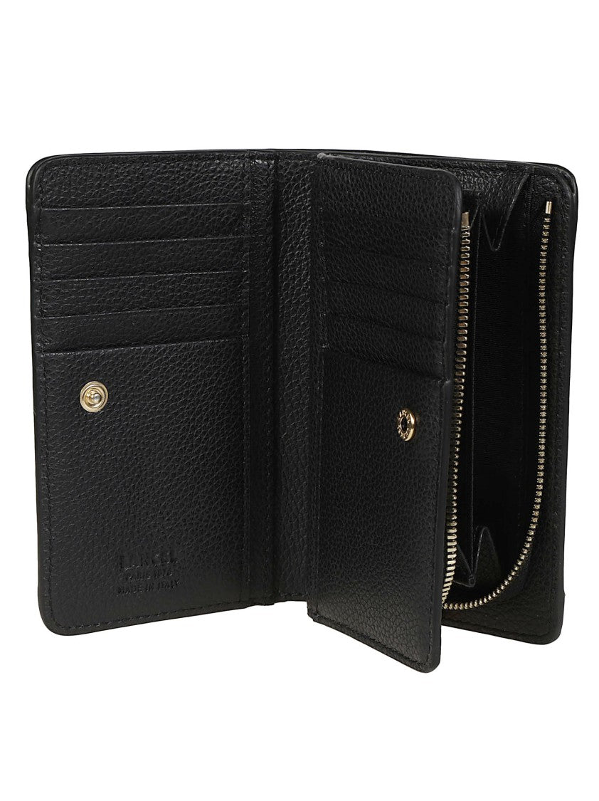 Lancel Enveloppe Textured Leather Wallet