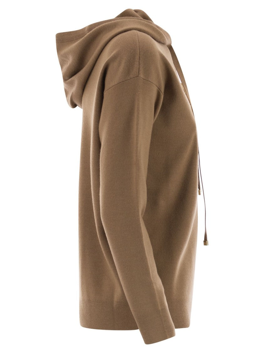 Max Mara Taddeo Sweatshirt In Wool Yarn