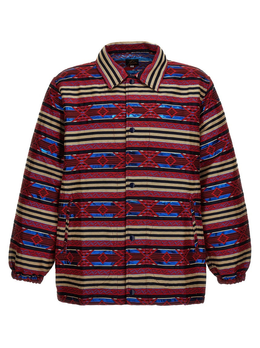 Needles Patterned Cotton Blend Jacket