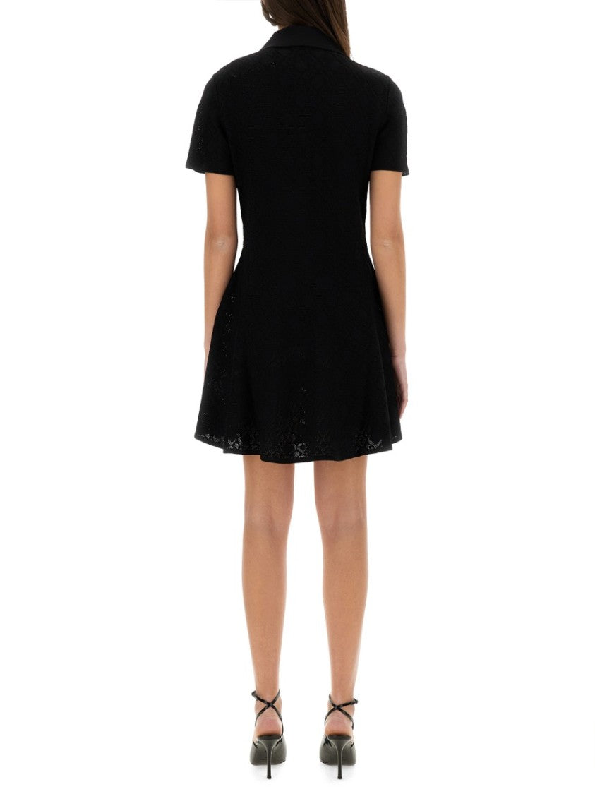 Givenchy Textured Jacquard Polo Style Dress