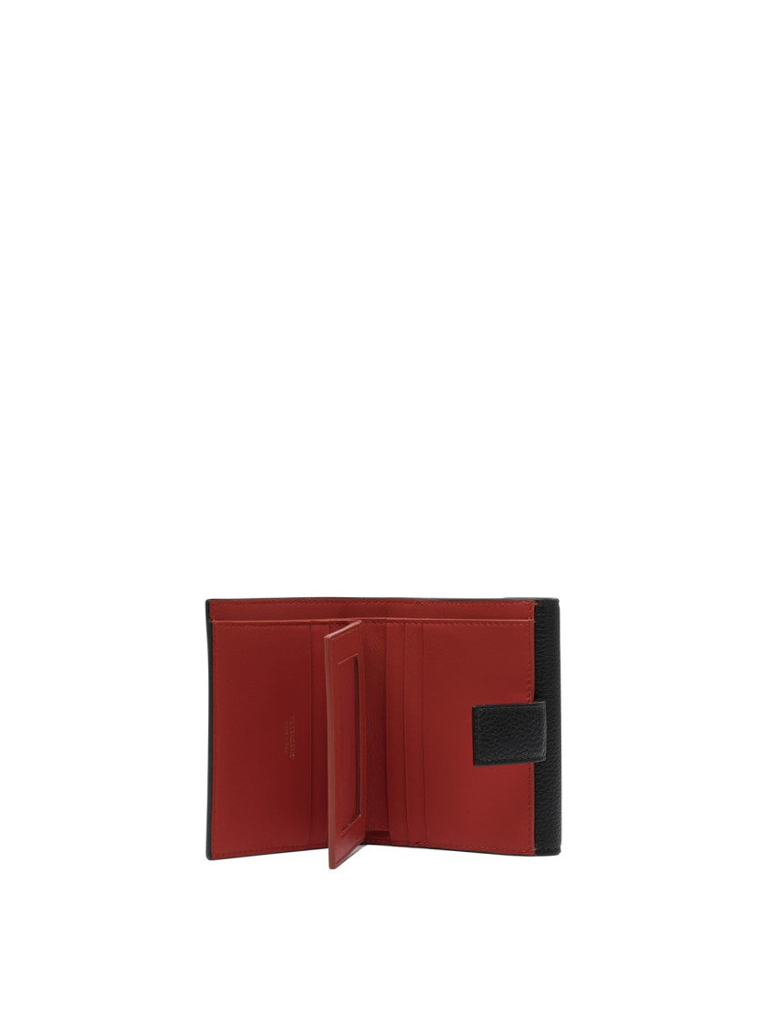 Ferragamo Textured Calf Leather Wallet